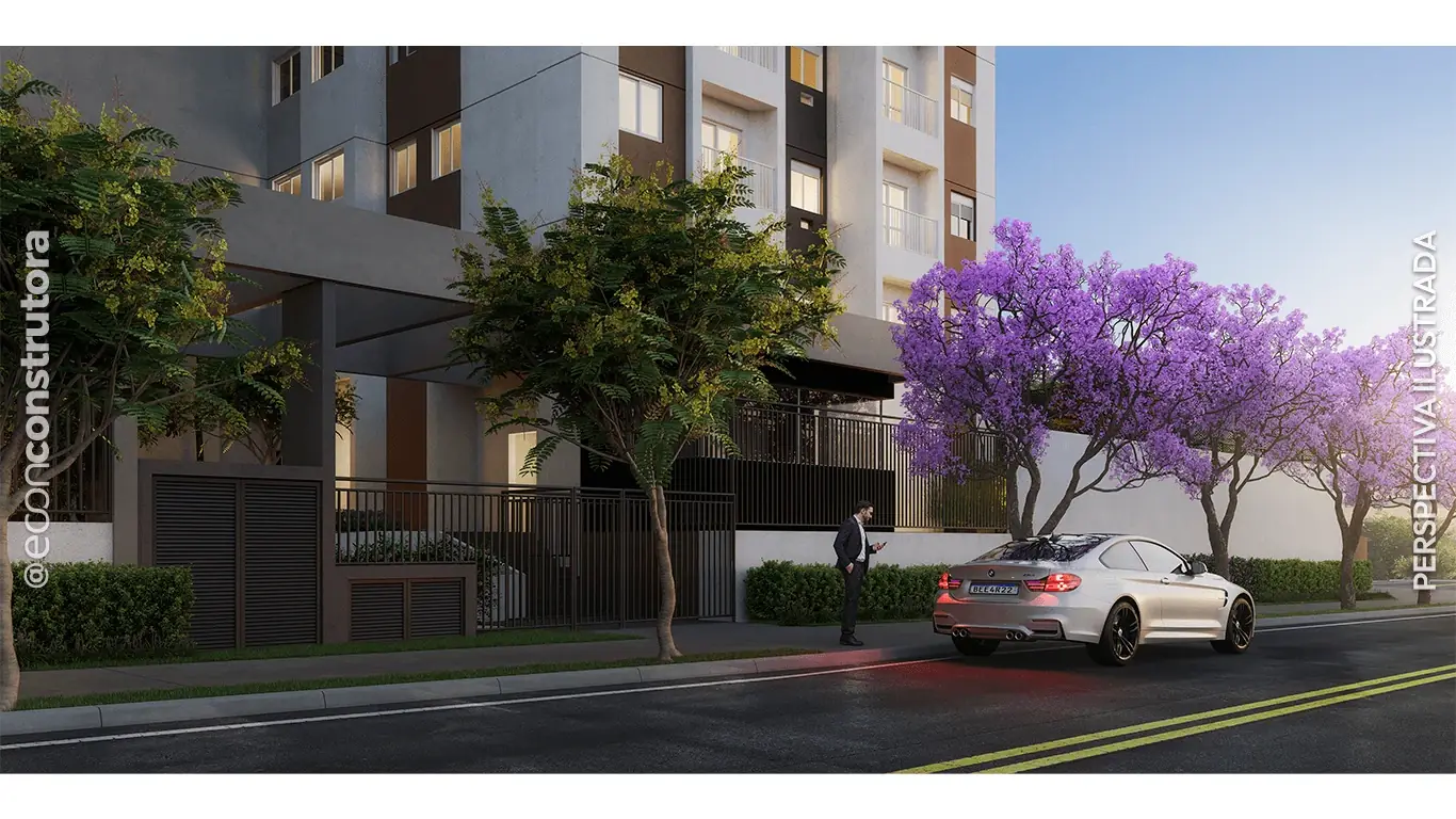 Fachada do Gran Spot - apartamentos de 2 dorms em Vila Carrão, Zona Leste