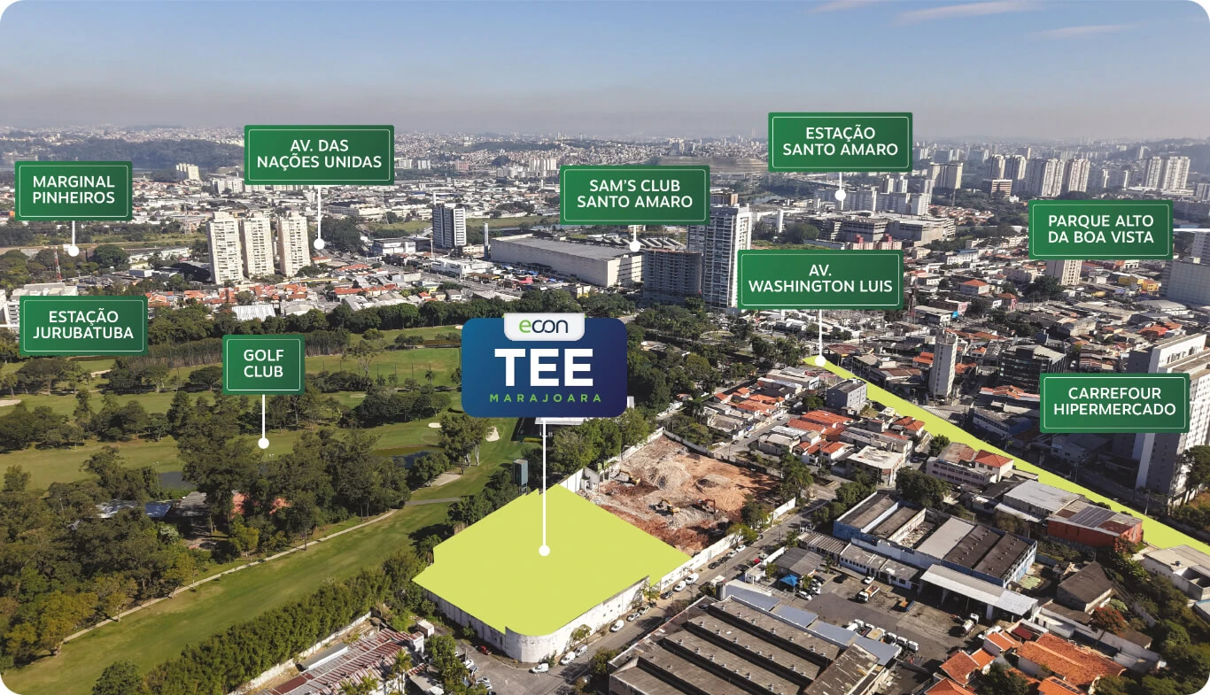 Mapa e proximidades do Vila Campo Grande