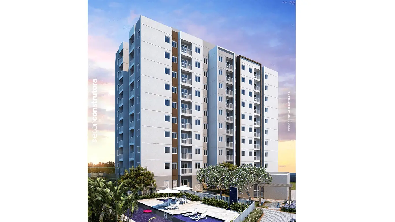 Fachada do Tag - Nações Unidas - apartamentos de 2 dorms em Vila Gea, Zona Sul