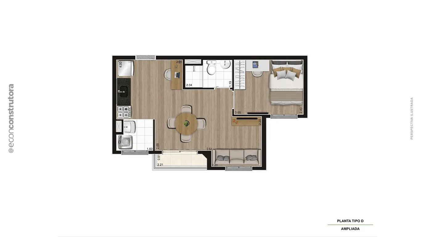 Planta D Meio Op. Ampliada Torre A