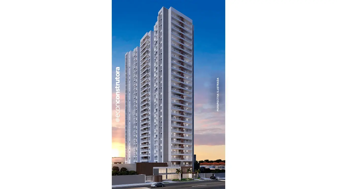 Fachada do Hype Trend - apartamentos de 2 e 3 dorms em Vila Leopoldina, Zona Oeste