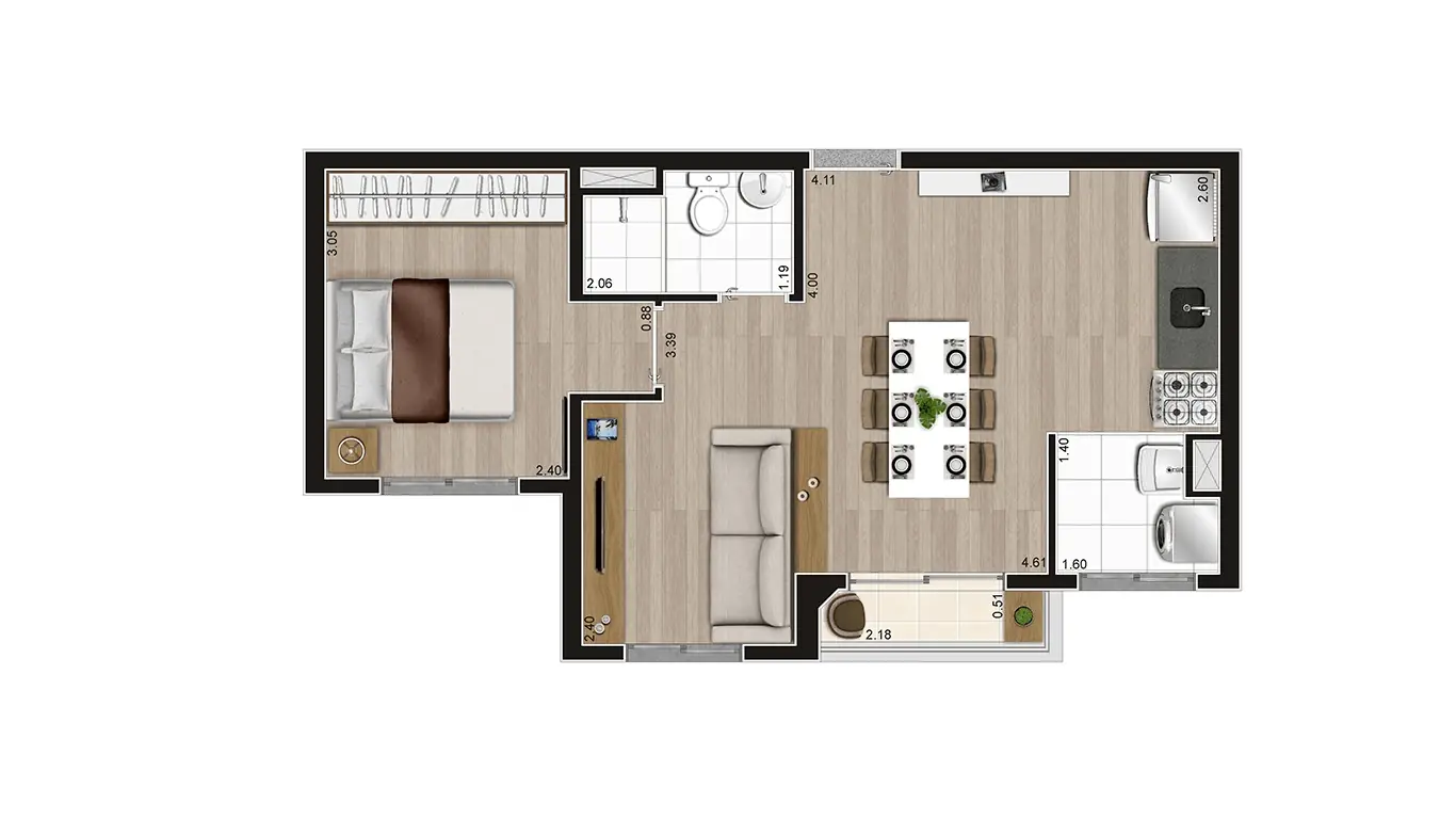 PLANTA TIPO H PONTA AMPLIADA FINAL 17 40,74M