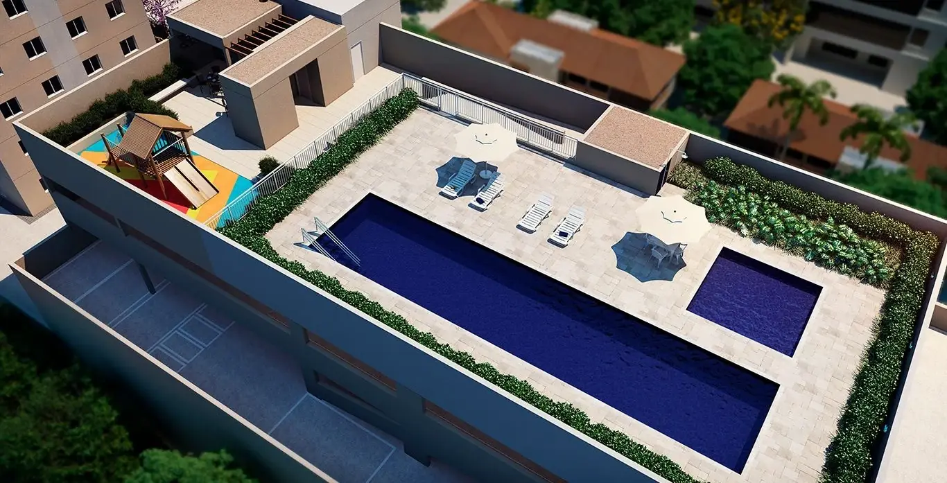 Ton - Bosque Maia - Apartamento 2 dorms. em Guarulhos - Vista externa do empreendimento