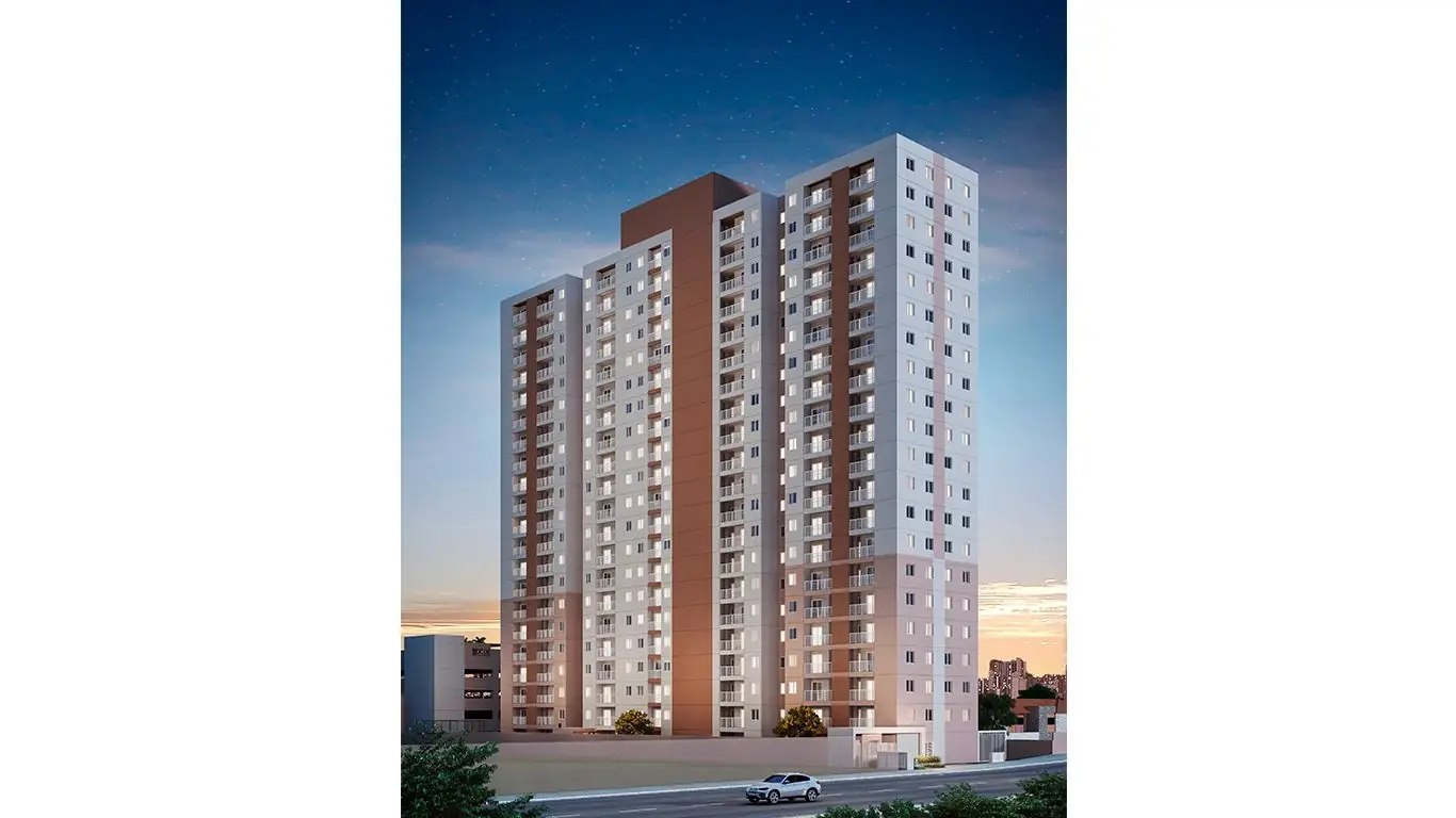 Fachada do Ton - Bosque Maia - apartamentos de 2 dorms em Picanço, Guarulhos