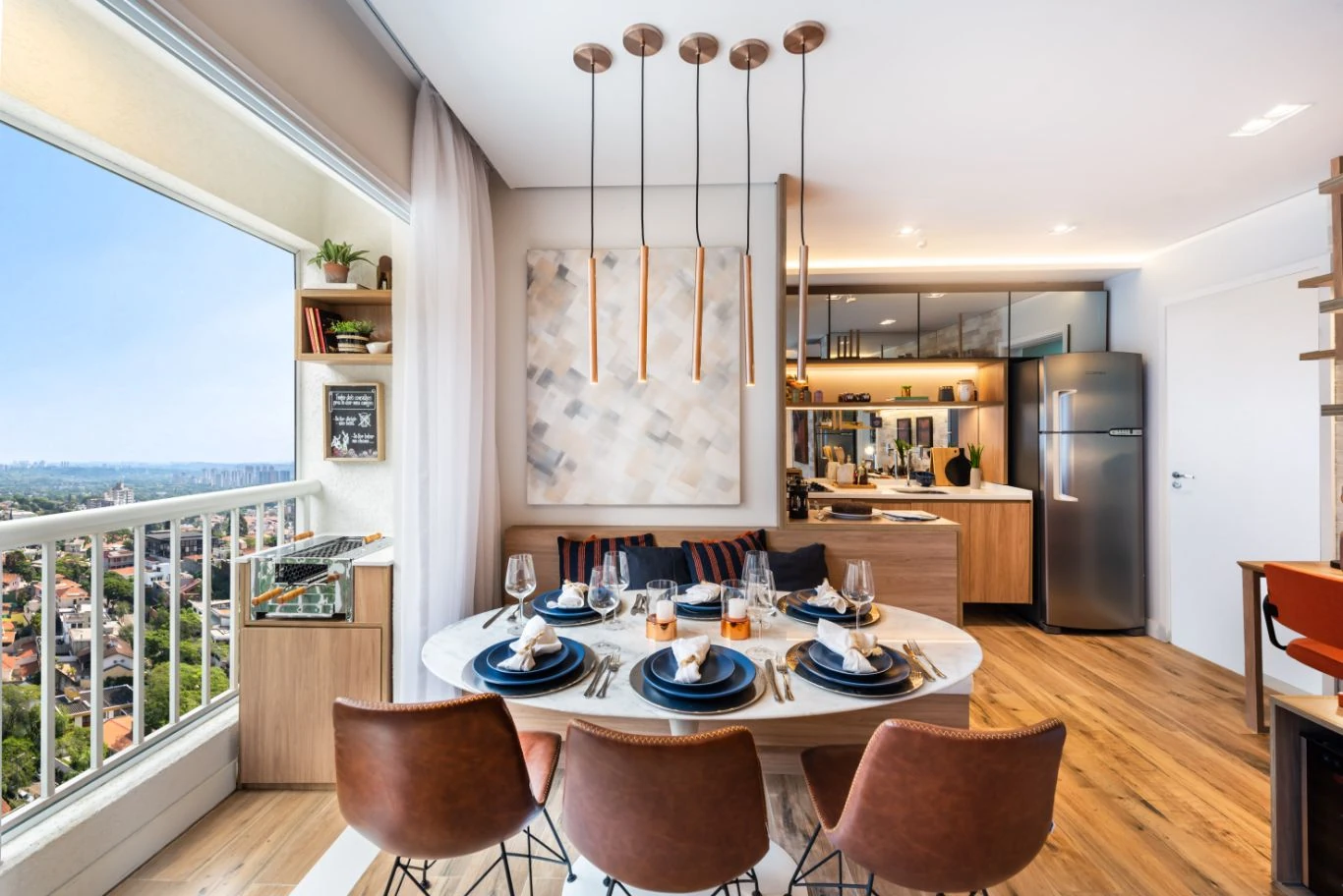 Lar - Santa Marina - Apartamento 2 dorms. em Zona Oeste - Vista externa do empreendimento