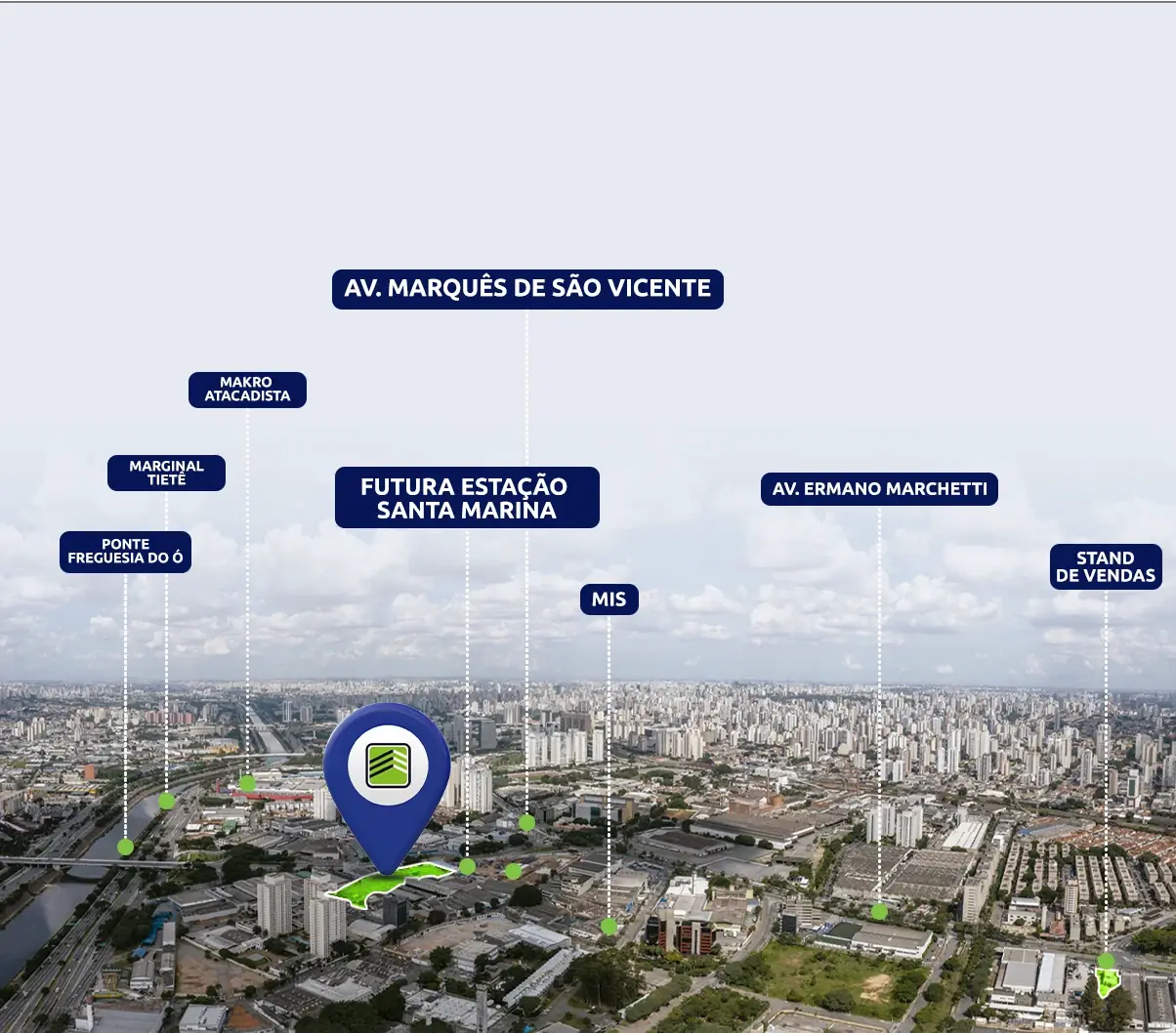 Mapa e proximidades do Limão