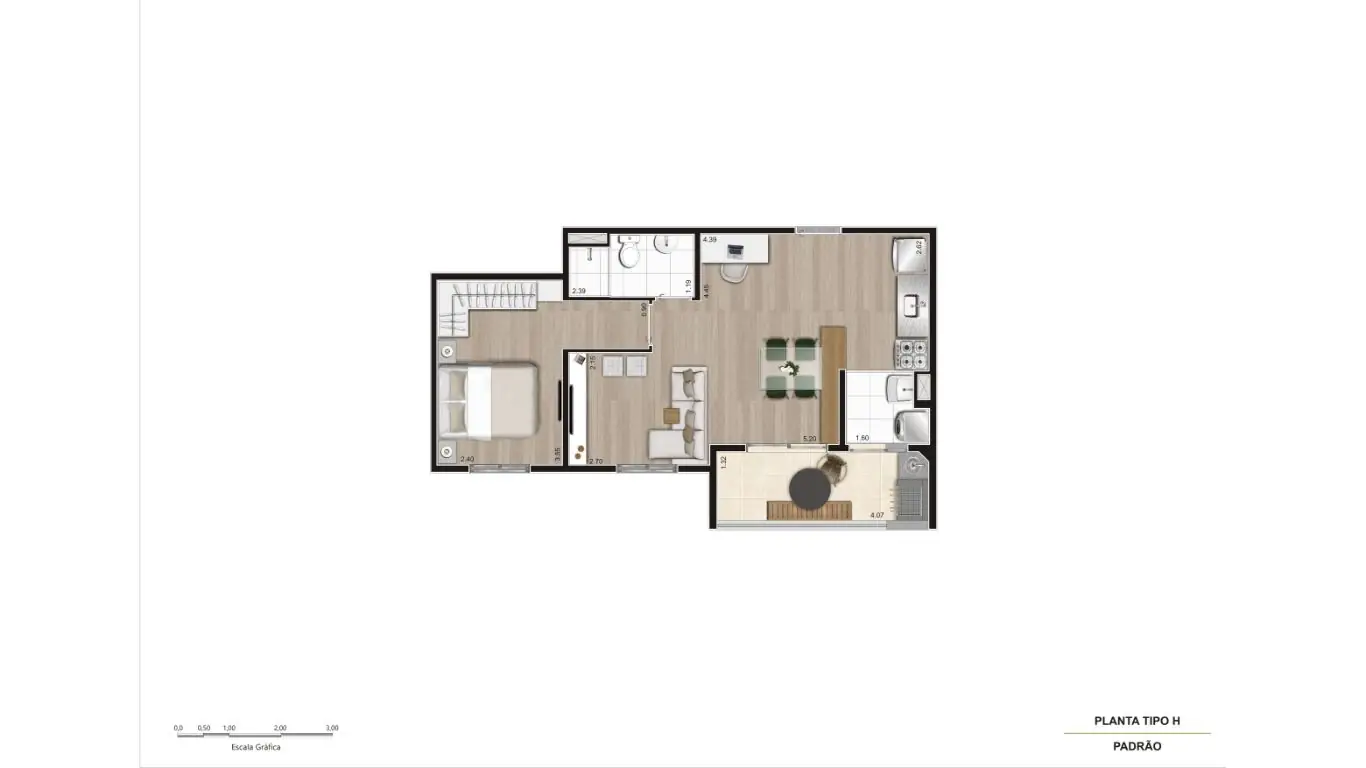 PLANTA TIPO MEIO FINAL 06 - TC - 47,92m²