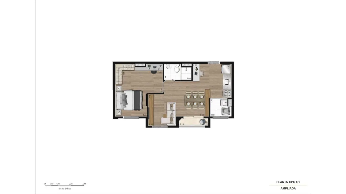 PLANTA OPÇÃO MEIO FINAL 08_1 AO 7 PAV - 42.91m