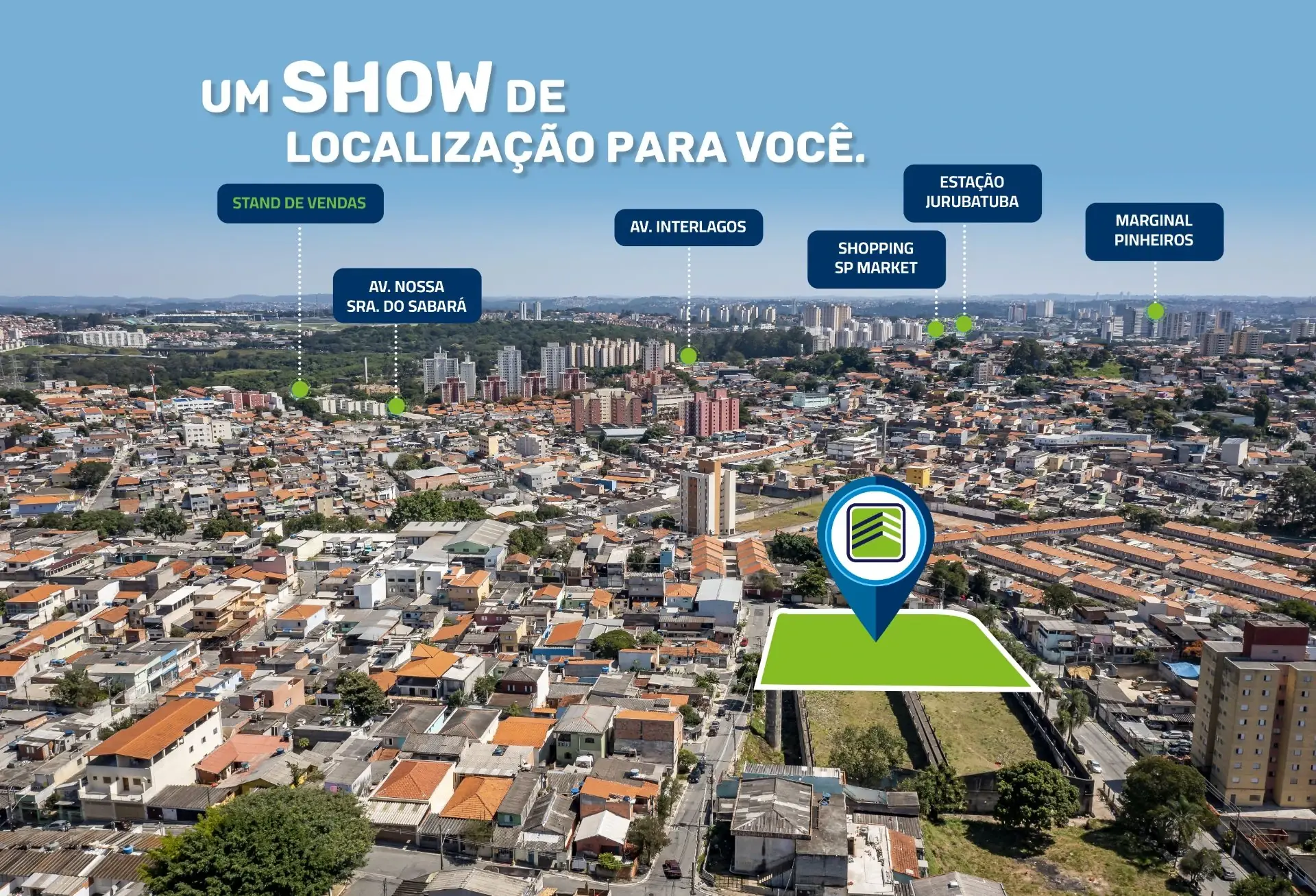 Mapa e proximidades do Vila Emir