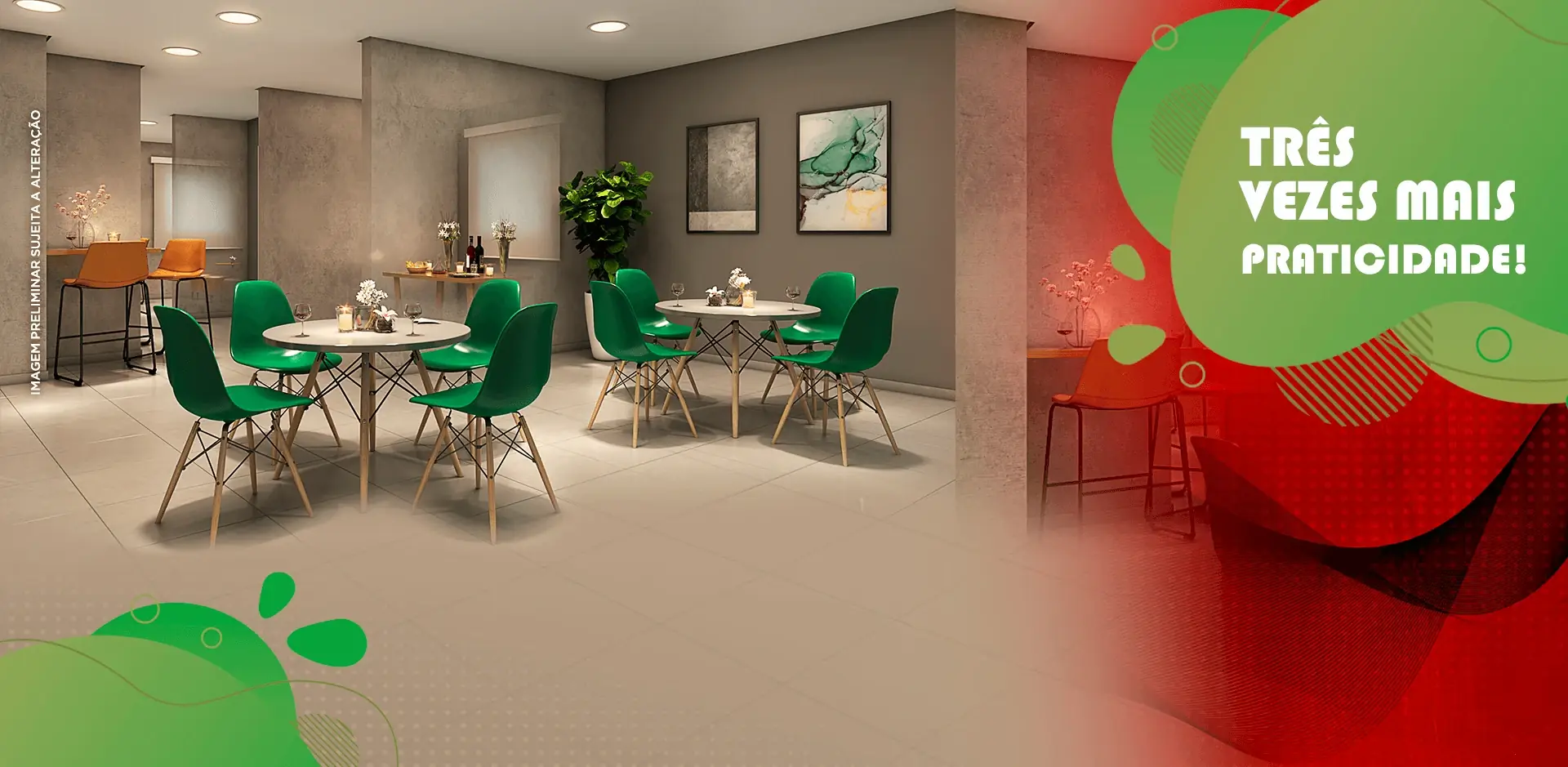 Trio Green — Apartamentos em Freguesia do Ó, Zona Norte