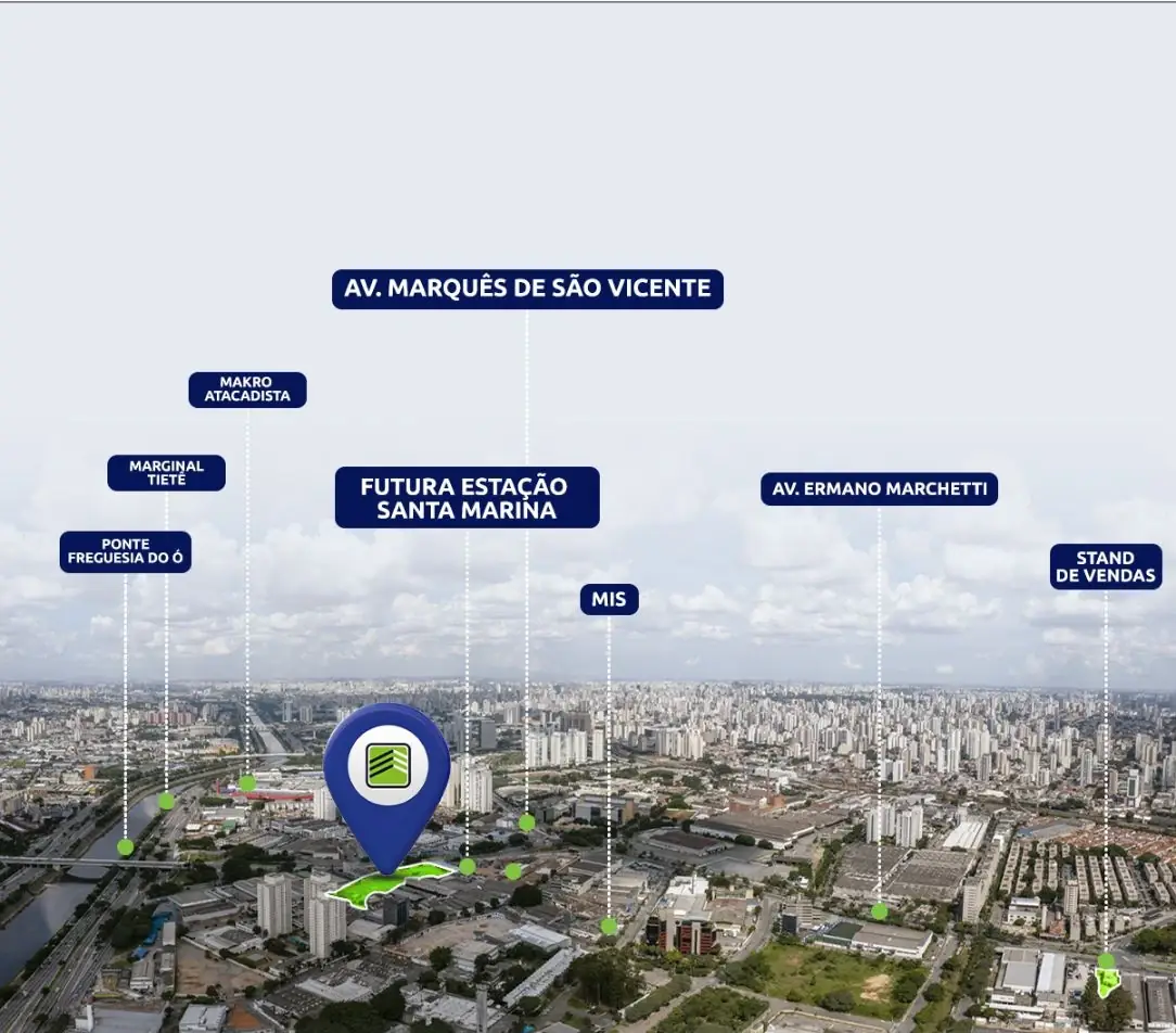 Mapa e proximidades do Limão