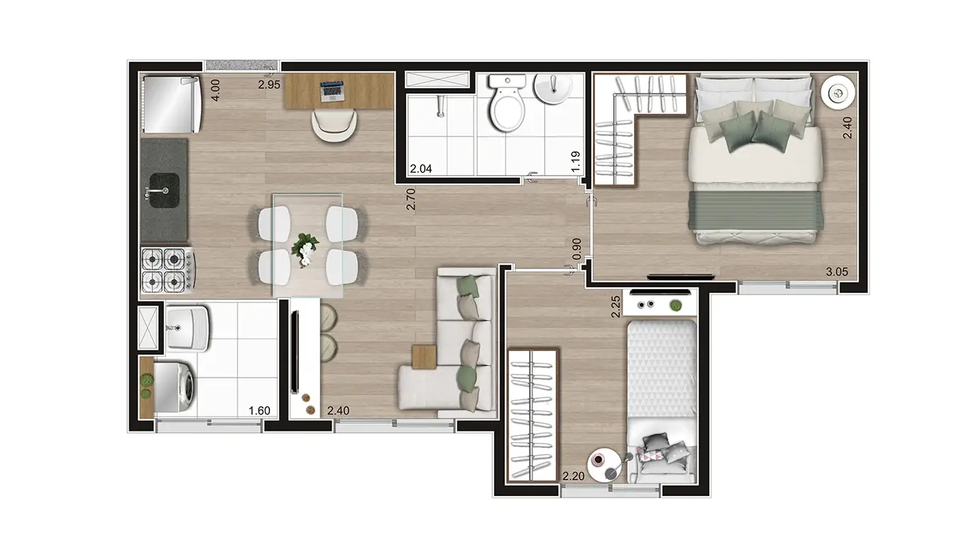 PLANTA TIPO MEIO 35.06m 08, 09, 12