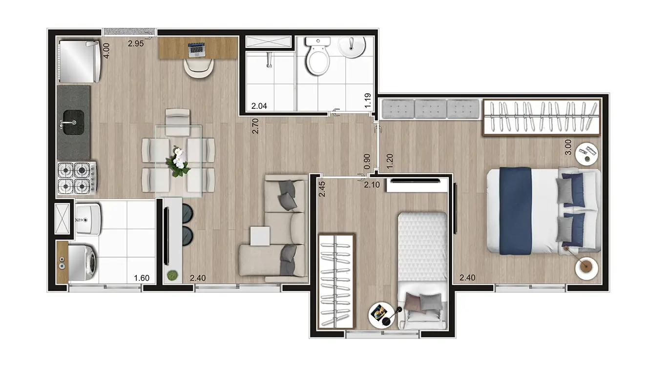 PLANTA TIPO MEIO 36.33m