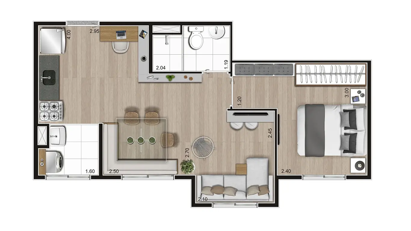 PLANTA OPÇÃO MEIO 36.33m