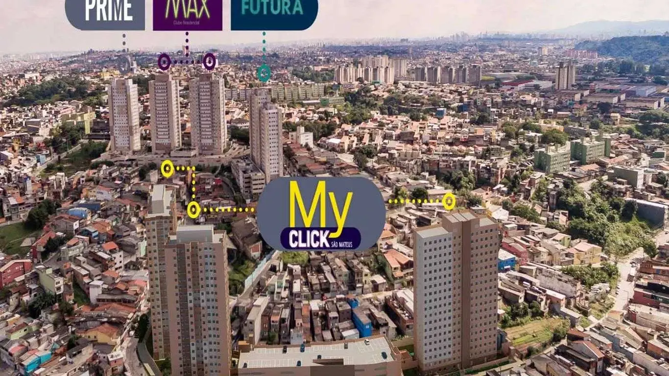 My Click - São Mateus — Apartamentos em Jardim Adutora, Zona Leste