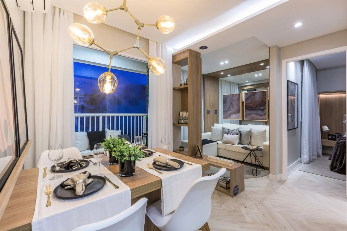 App - Apartamento 2 dorms. em Zona Leste - Vista externa do empreendimento