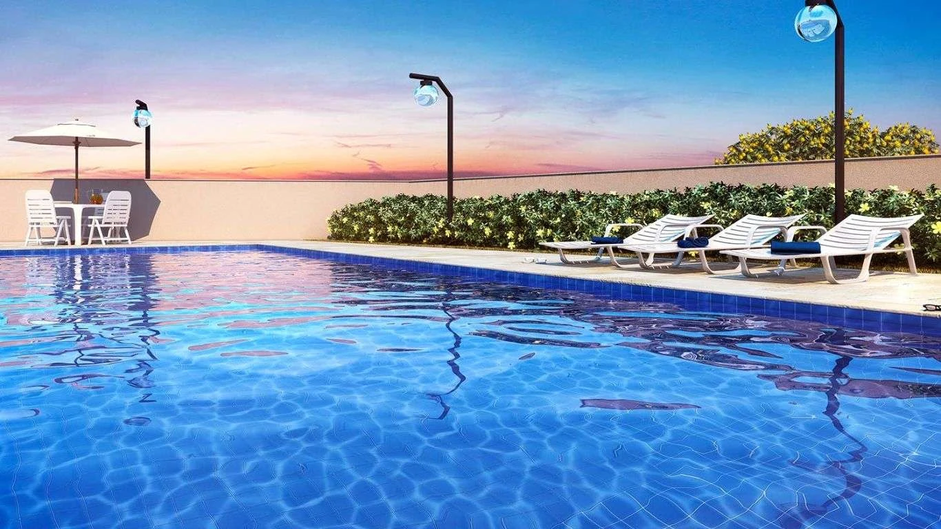 New City One - Apartamento 2 dorms. em Zona Norte - Vista externa do empreendimento