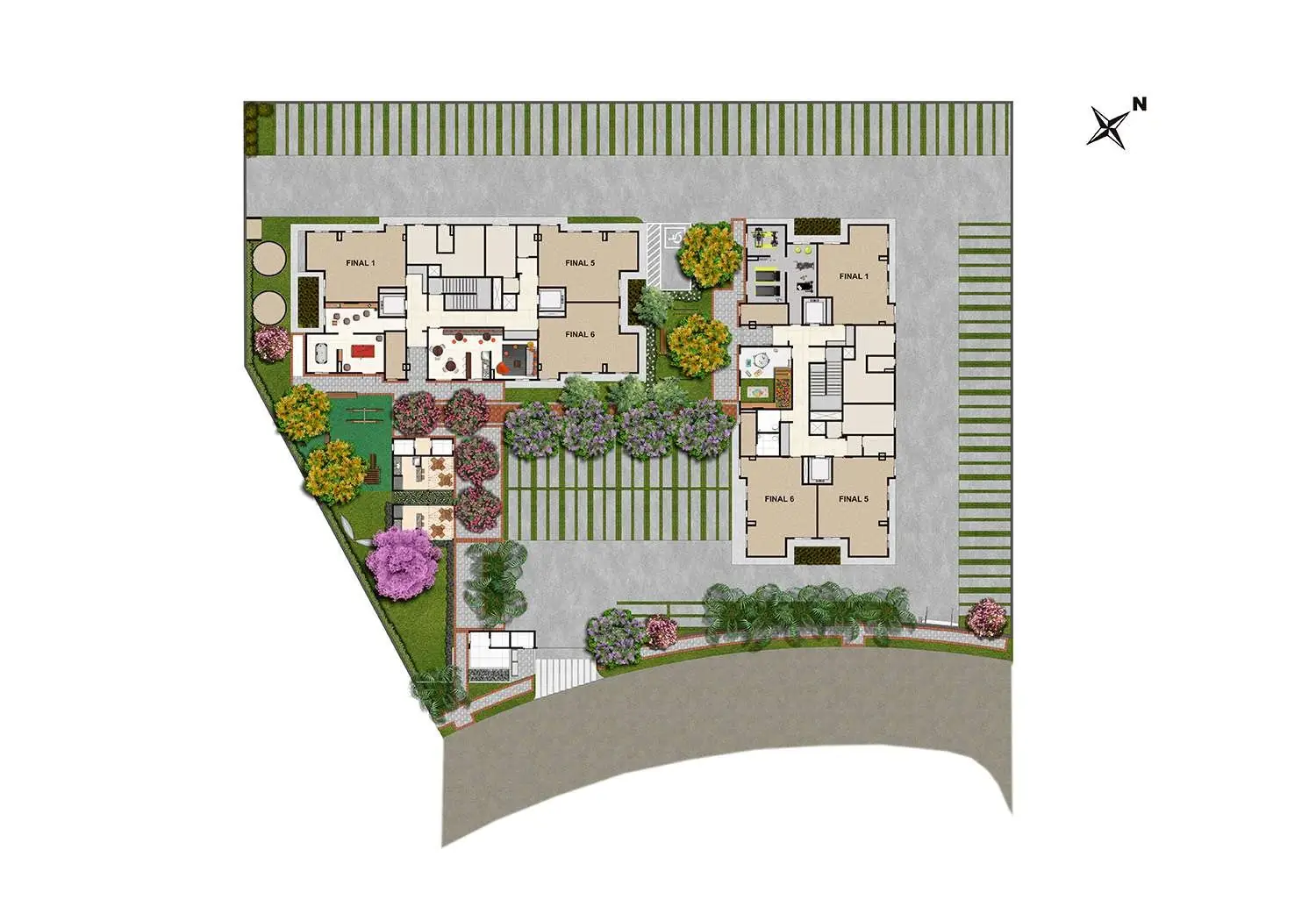 Perspectiva Ilustrada da Implantação