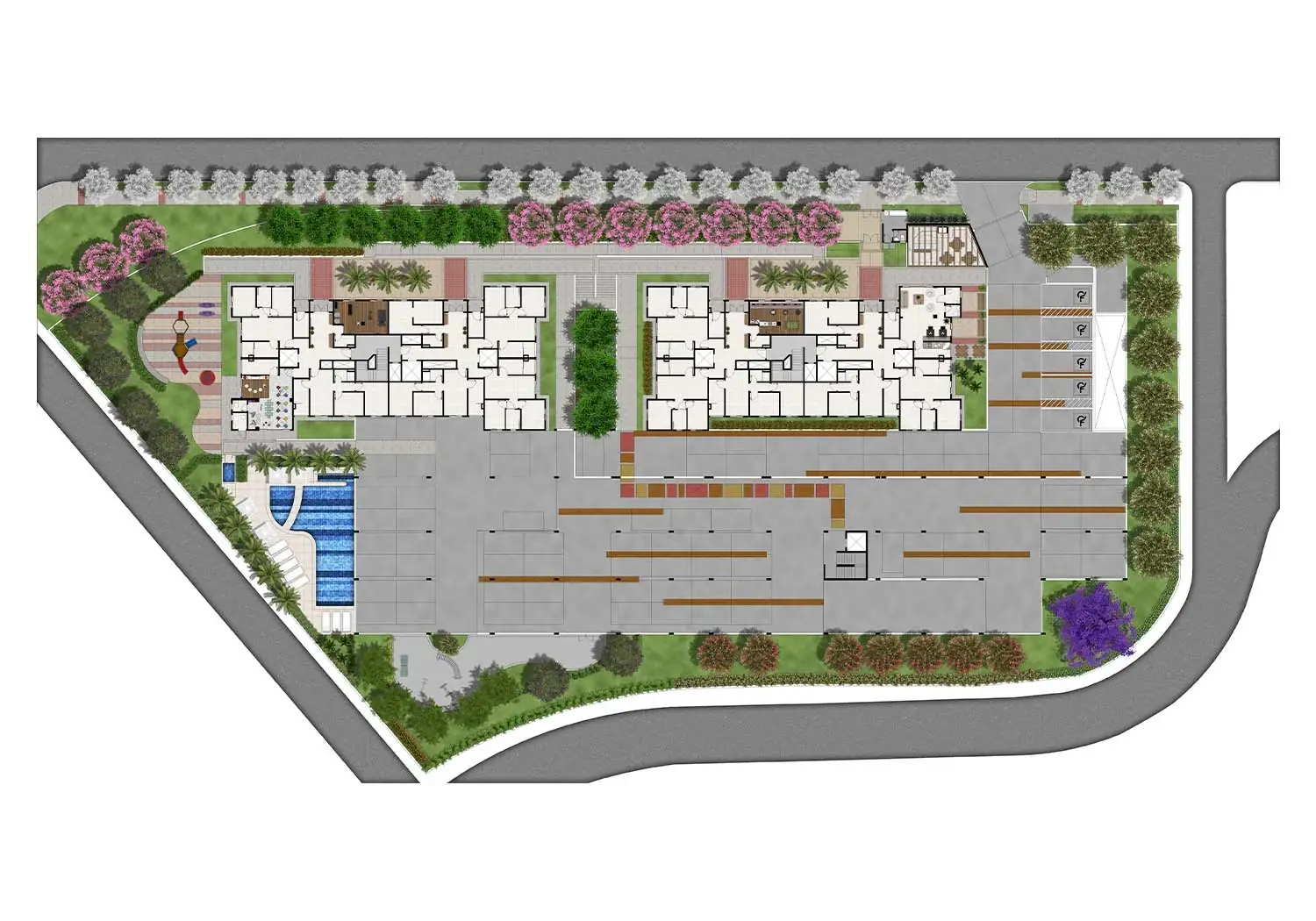 Perspectiva Ilustrada da Implantação