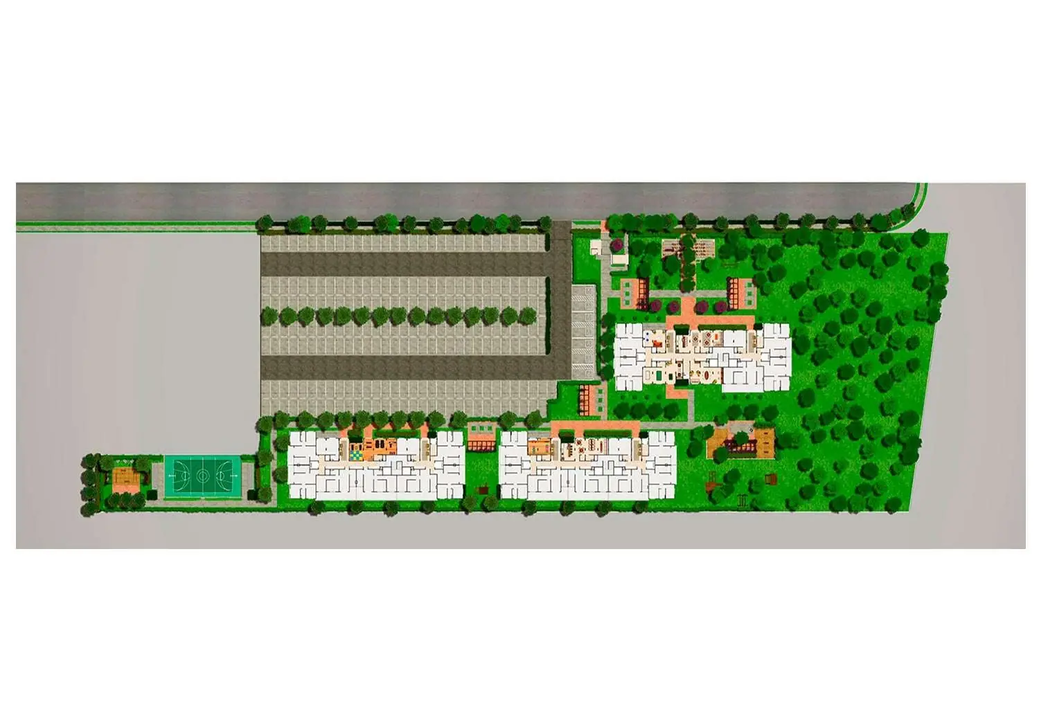 Perspectiva Ilustrada da Implantação