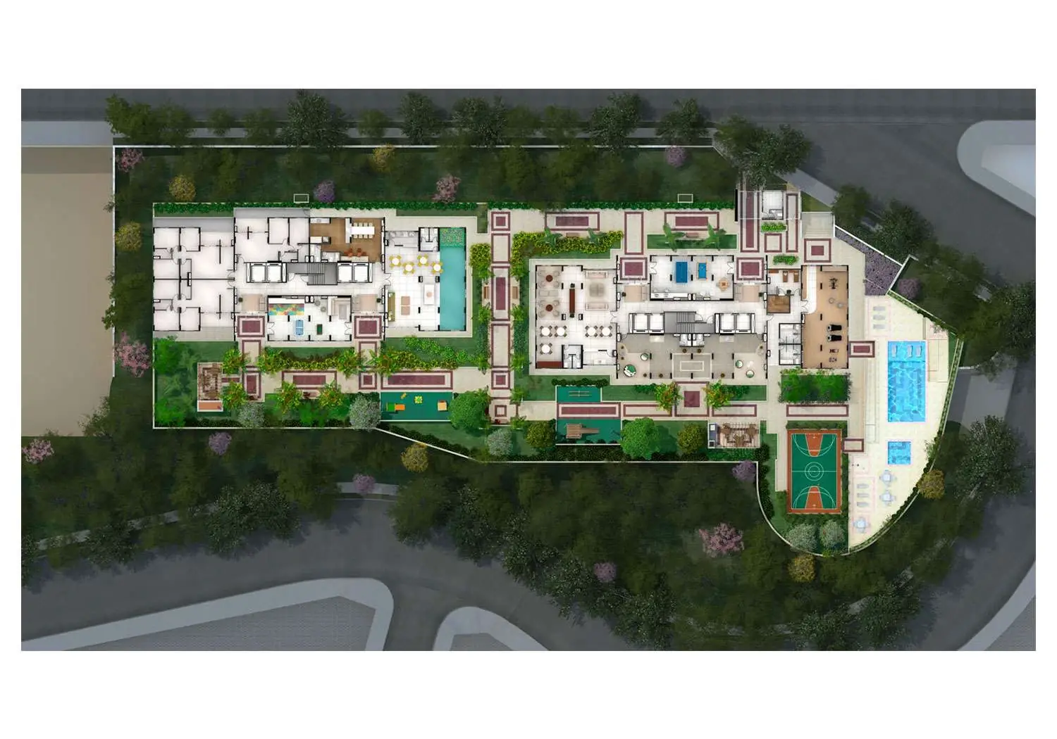 PERSPECTIVA ILUSTRADA DA IMPLANTAÇÃO