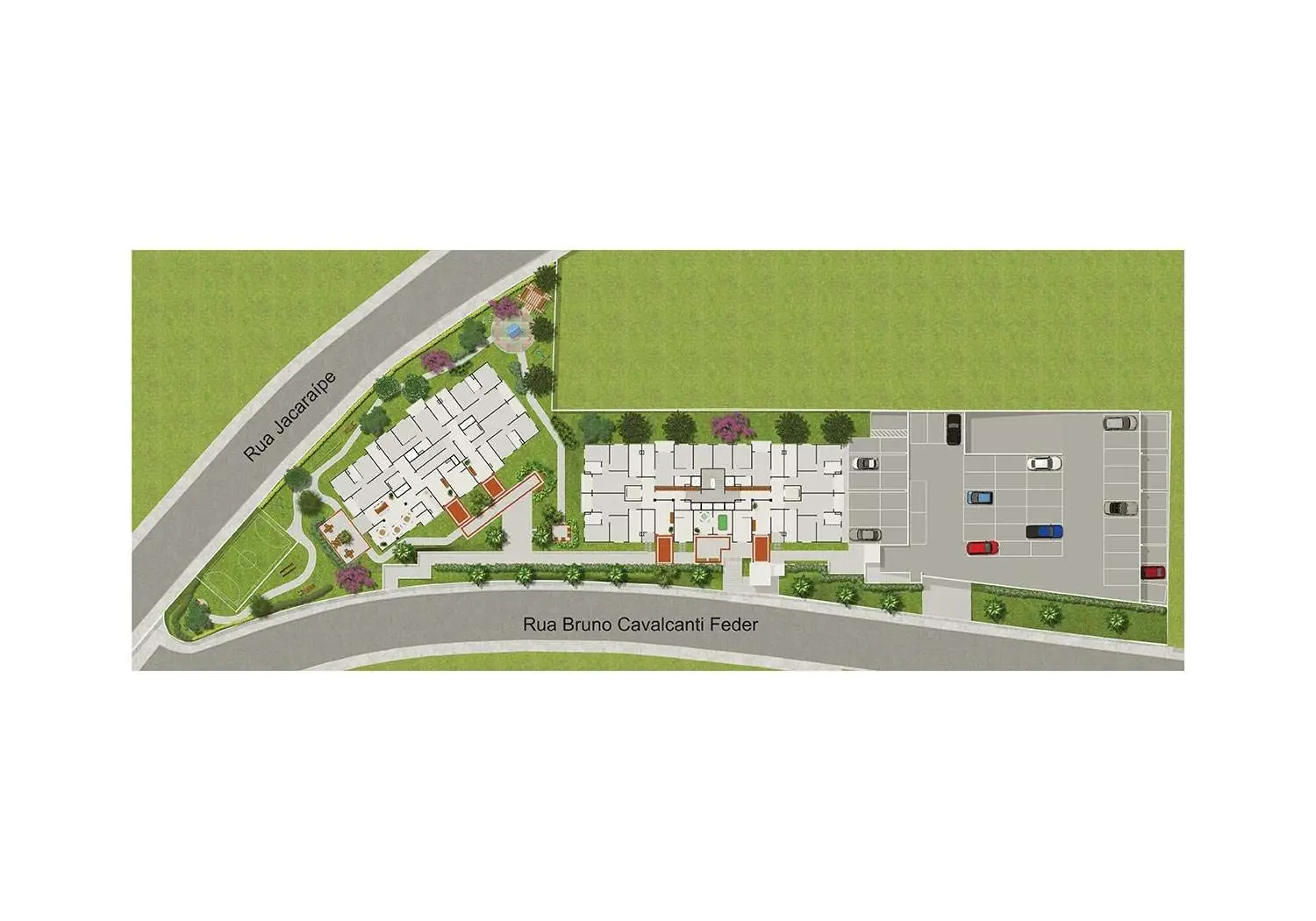 Perspectiva Ilustrada da Implantação