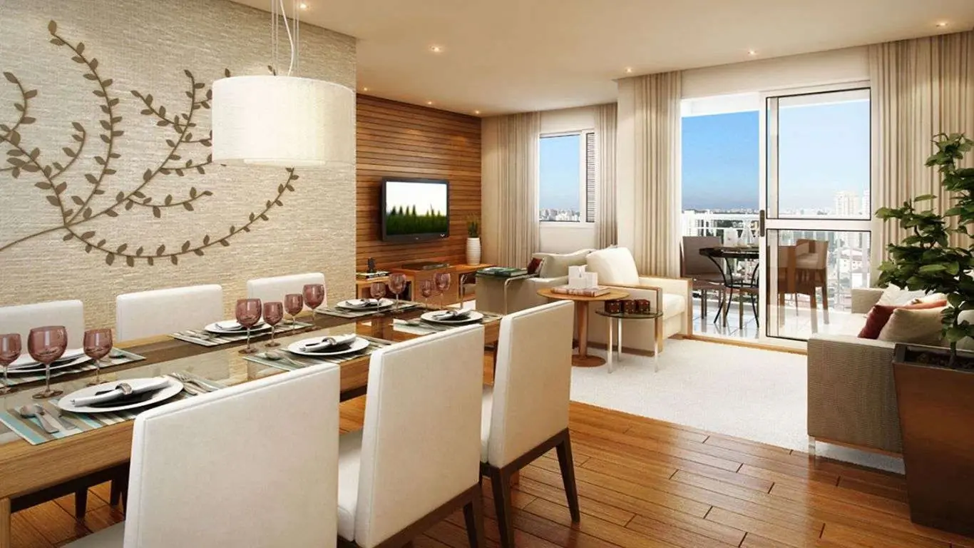 Fachada do Interlagos - apartamentos de 2 e 3 dorms em Interlagos, Zona Sul