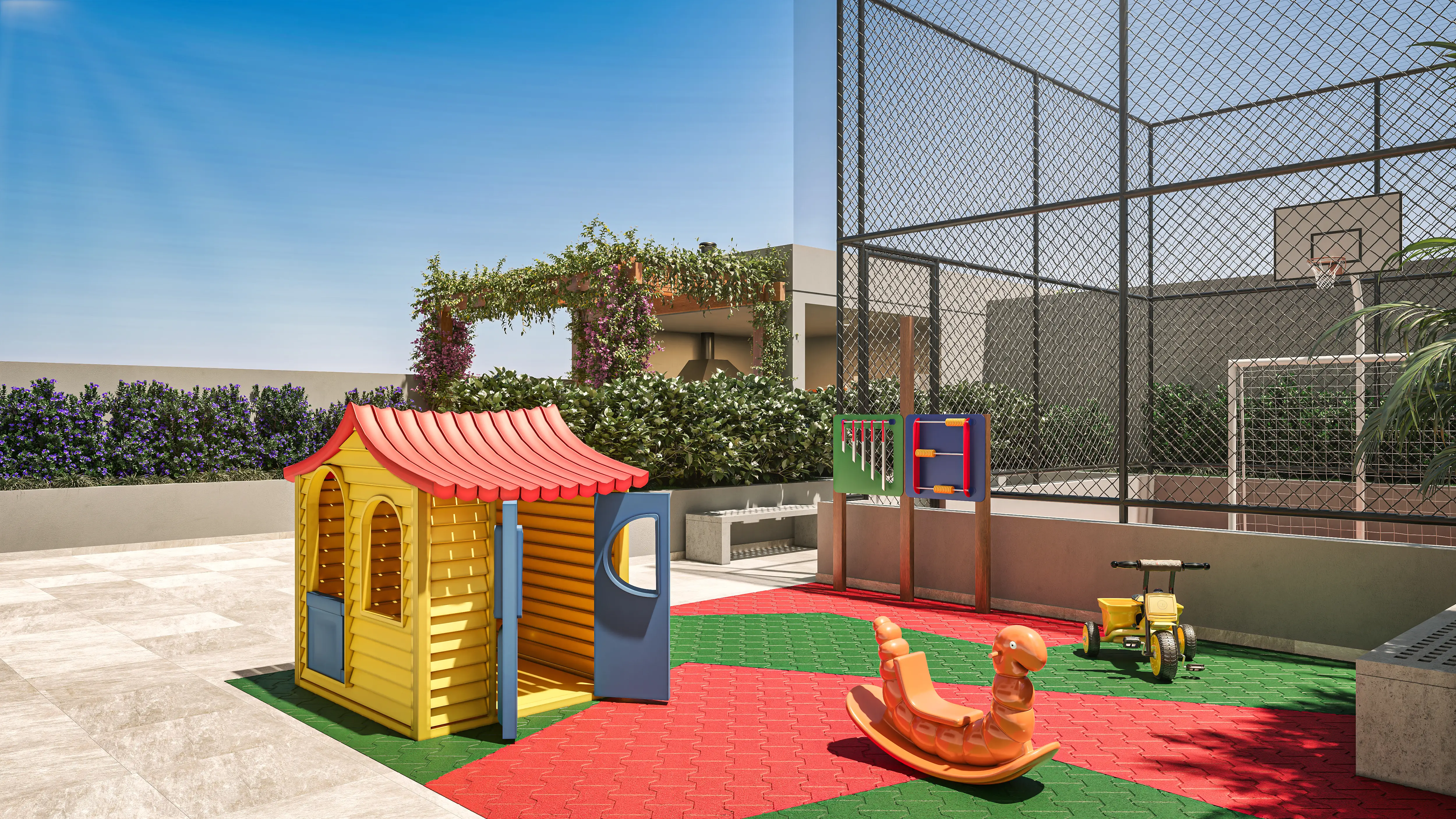 Perspectiva Playground do Complexo Class