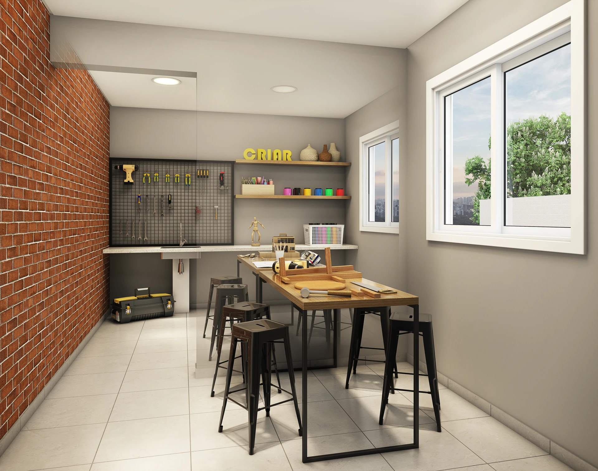 Fachada do Easy - Ipiranga - apartamentos de 2 dorms em Vila Independência, Zona Sul