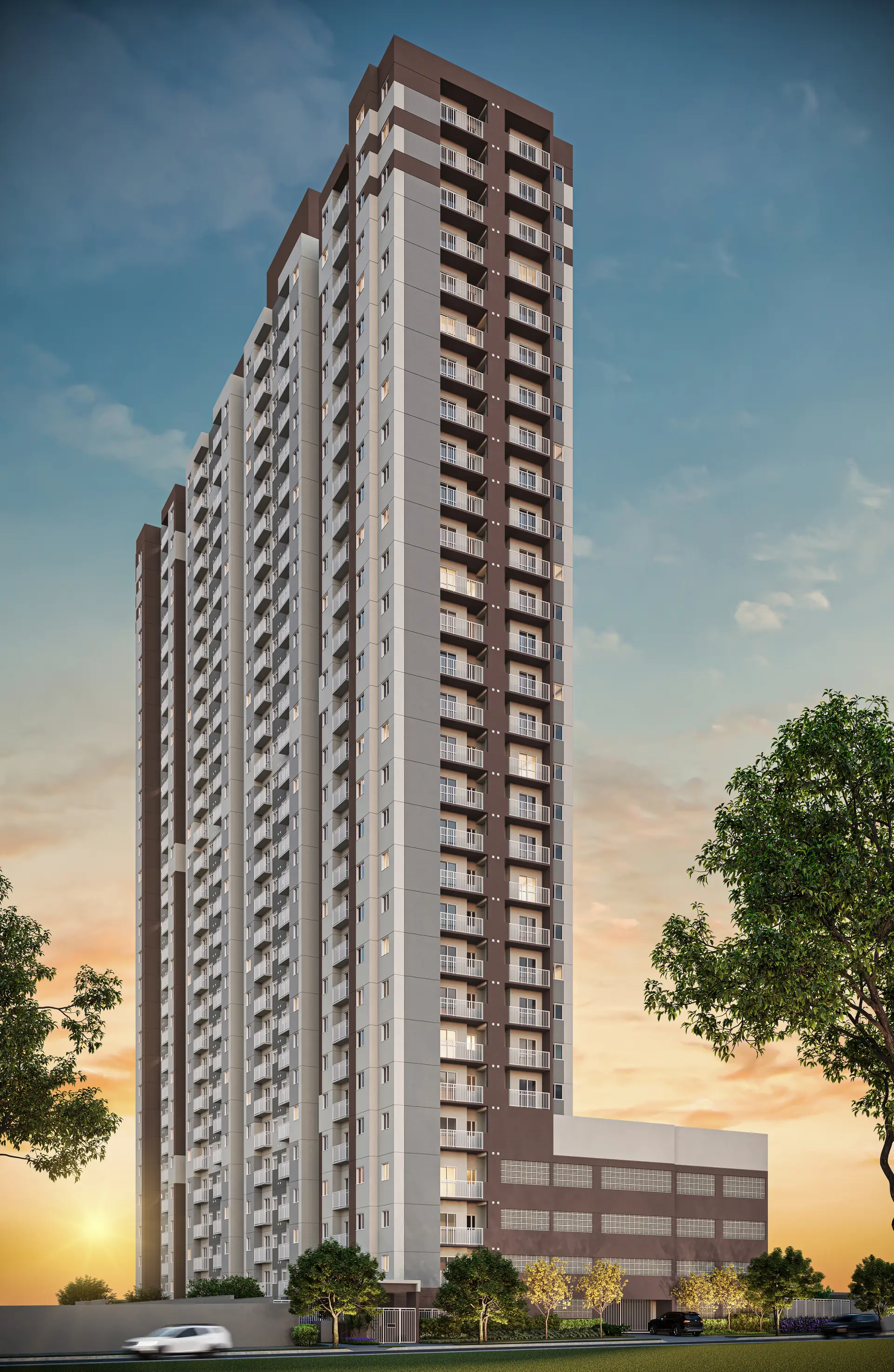 Ikon Limão - Apartamento 2 dorms. em Zona Norte - Vista externa do empreendimento