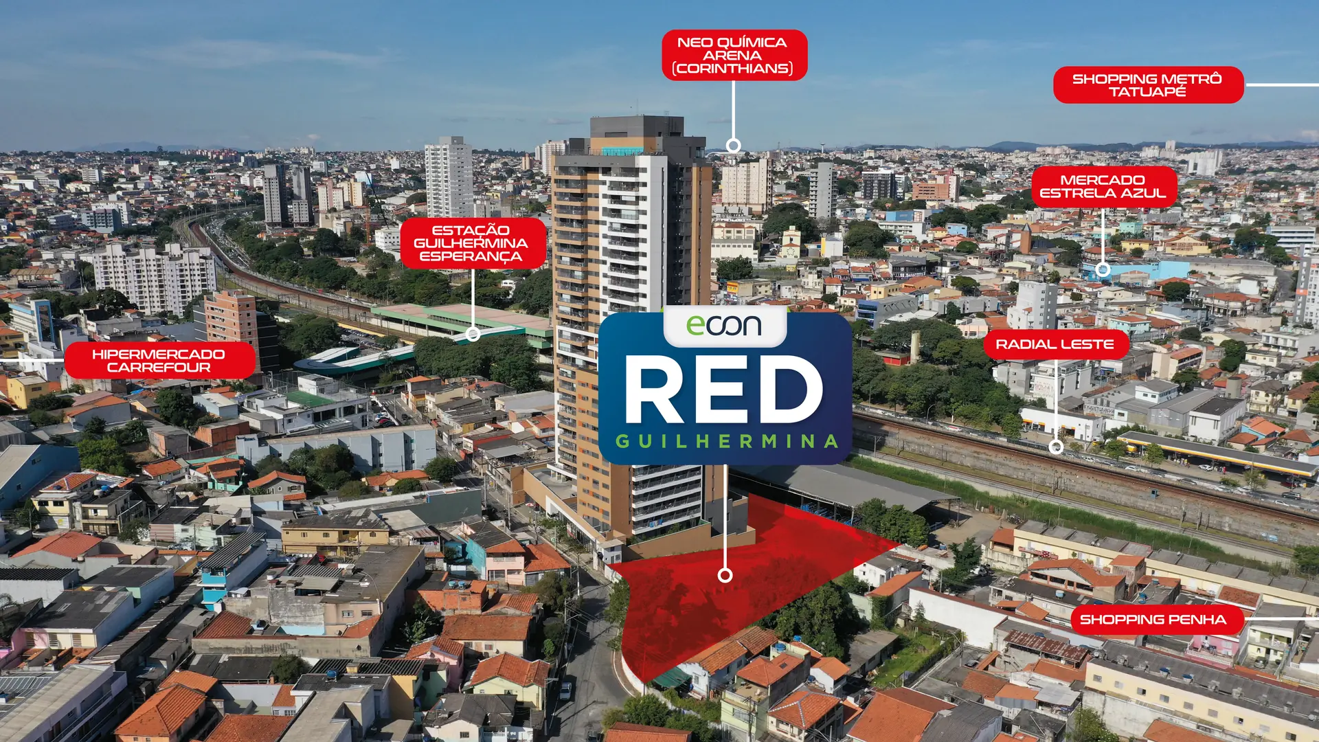 Mapa e proximidades do Vila Esperança