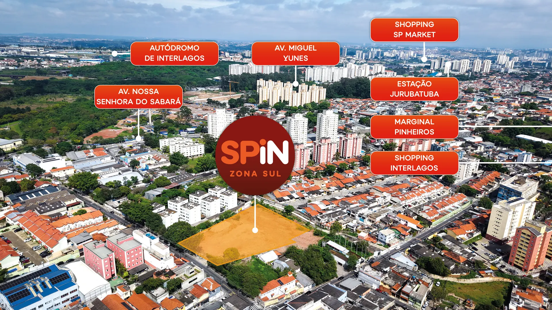 Mapa e proximidades do Pedreira