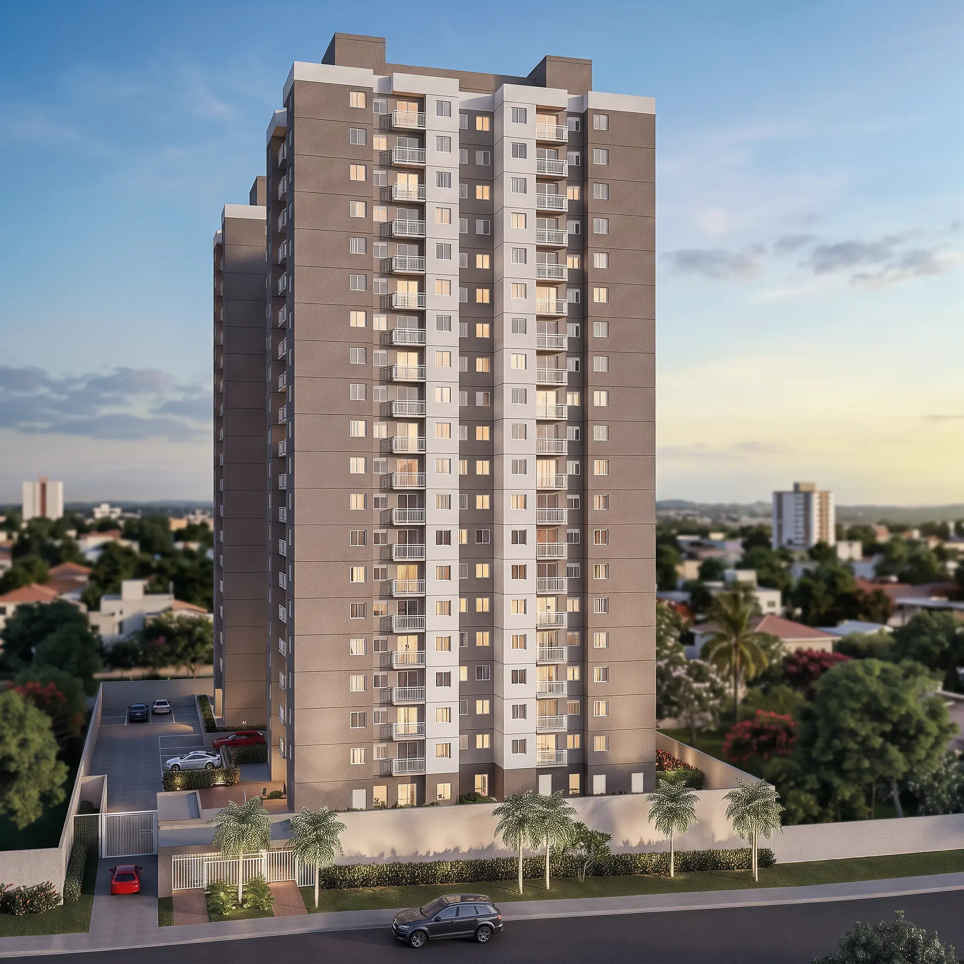 Fachada do Tech Zona Sul - apartamentos de 2 dorms em Pedreira, Zona Sul