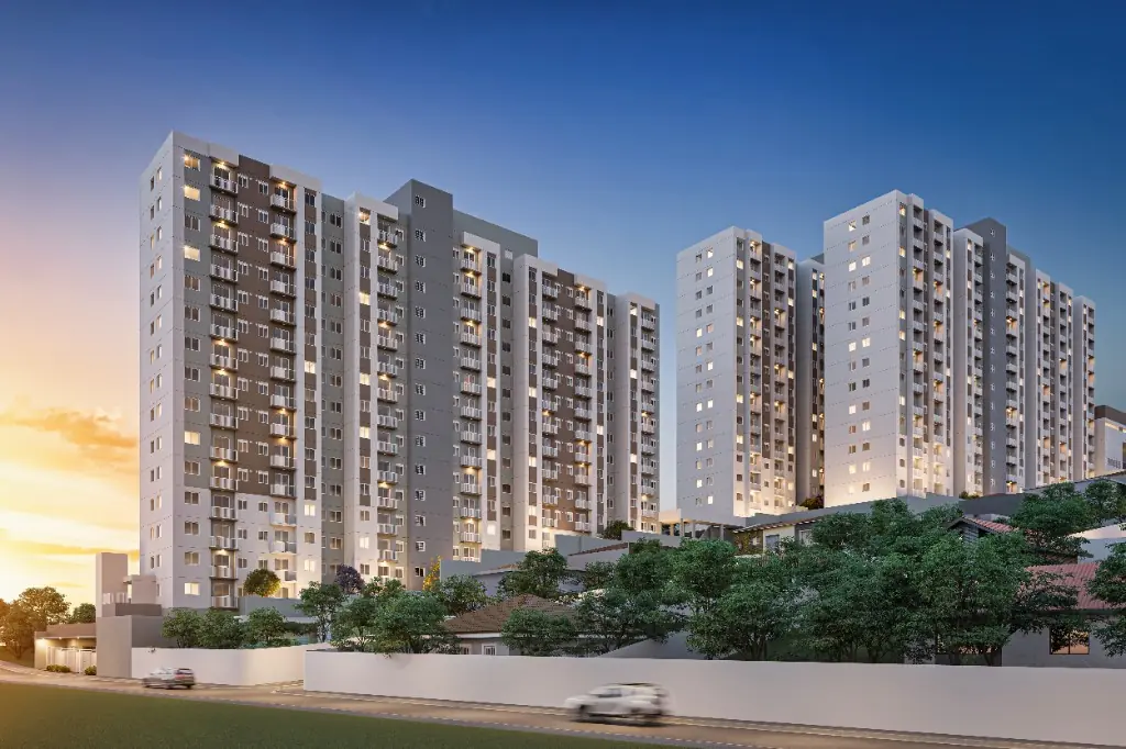 Volt Santana - Apartamento 2 dorms. em Zona Norte - Vista externa do empreendimento