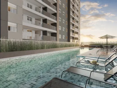 Lumi Sphere - Apartamento 2 e 3 dorms. em Zona Leste - Vista externa do empreendimento